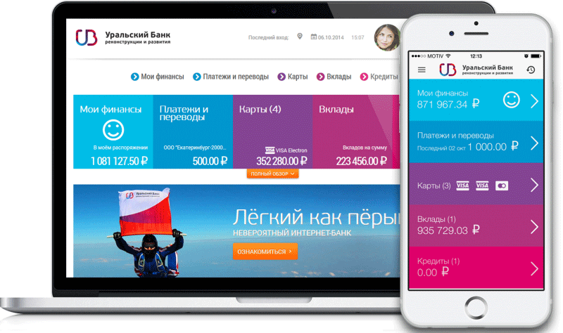 Мобильный банк УБРиР