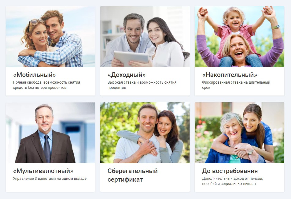 Обзор вкладов для физических лиц Уральского банка (УБРиР)