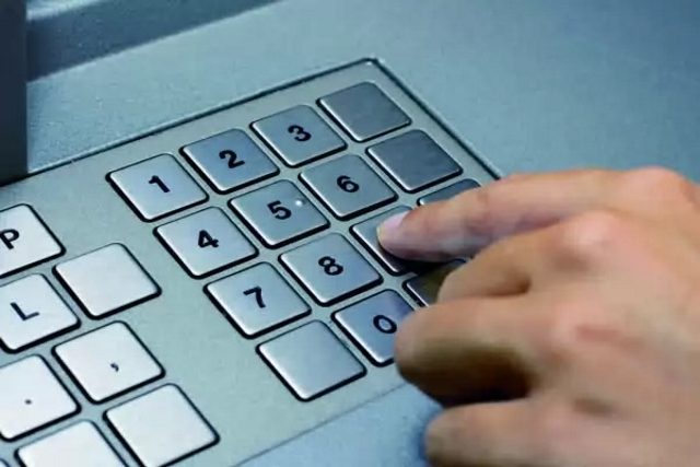 Смена пин-кода в банкомате