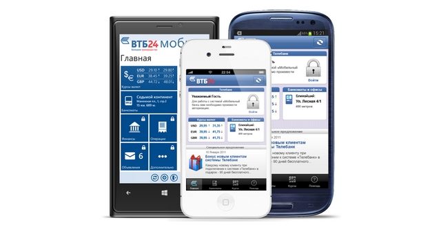 Мобильный банк ВТБ