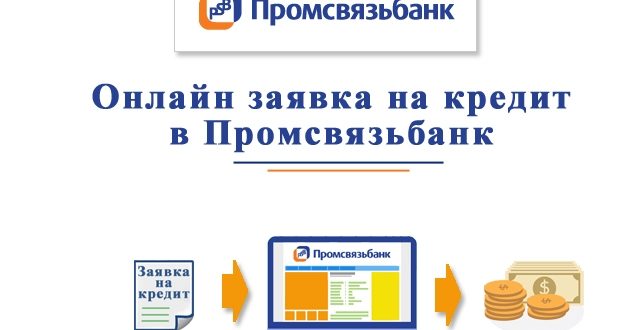 Онлайн заявка на кредит в Промсвязьбанке
